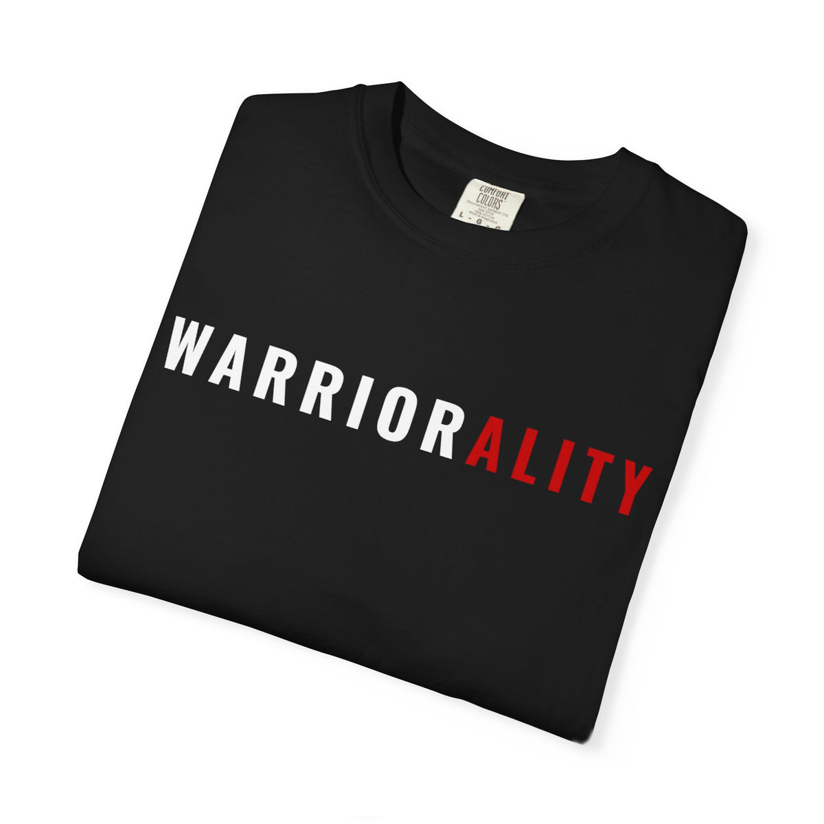WARRIORALITY Front / No Excuses Only Discipline T-Shirt — Warrior Elite Motivational Tee