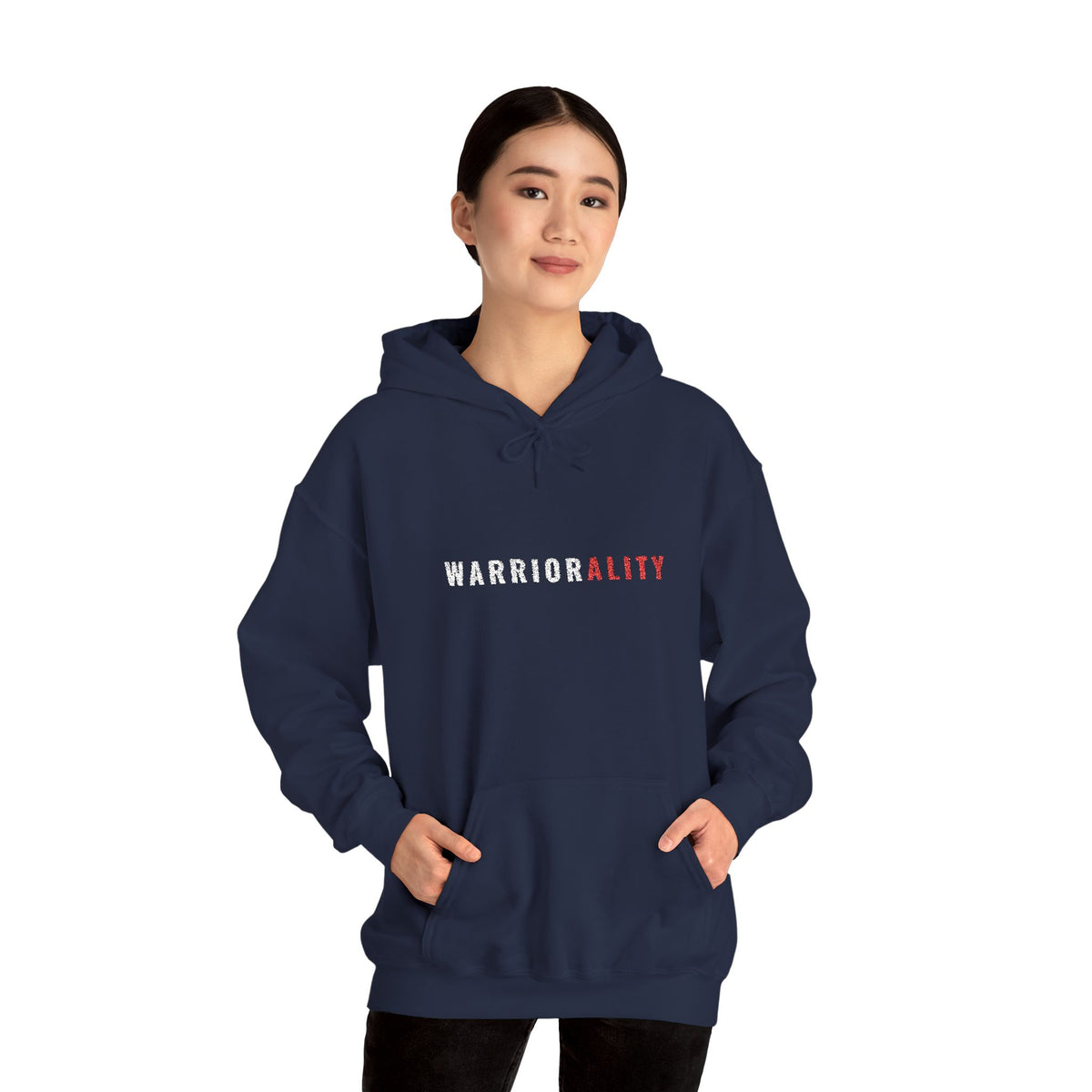 WARRIORALITY Hoodie – Bold Minimalist Statement Sweatshirt