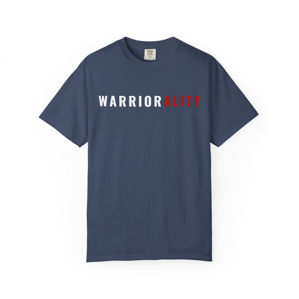 WARRIORALITY Front / No Excuses Only Discipline T-Shirt — Warrior Elite Motivational Tee