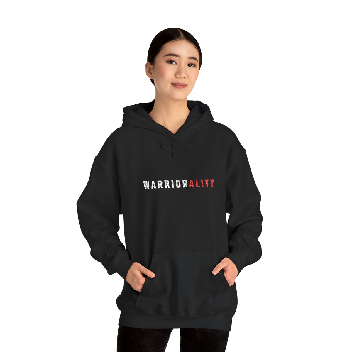 WARRIORALITY Hoodie – Bold Minimalist Statement Sweatshirt