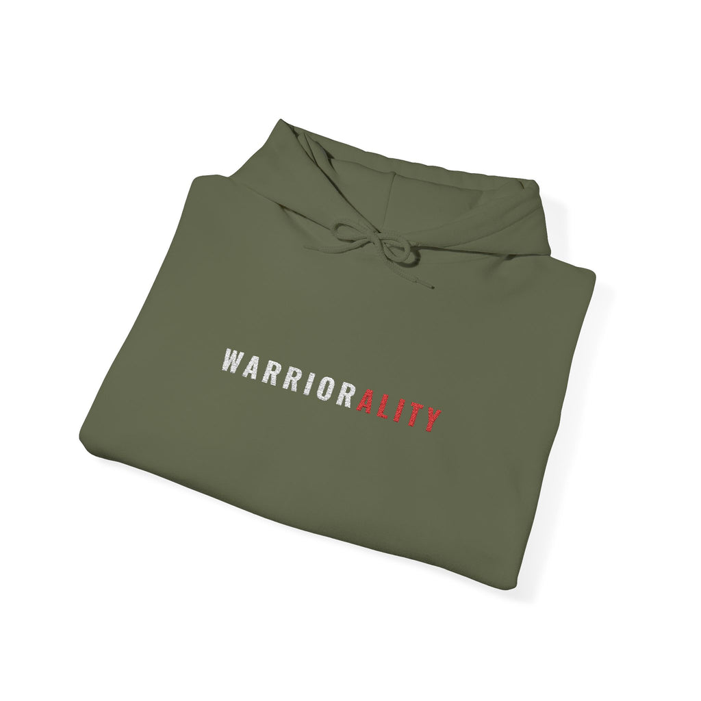 WARRIORALITY Hoodie – Bold Minimalist Statement Sweatshirt