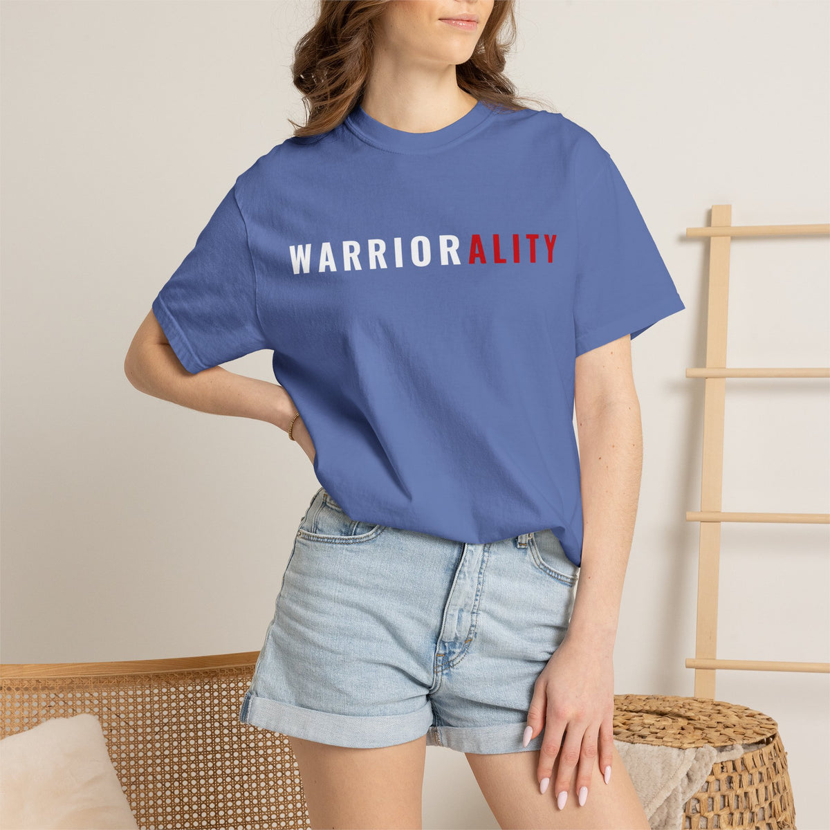 WARRIORALITY Front / No Excuses Only Discipline T-Shirt — Warrior Elite Motivational Tee