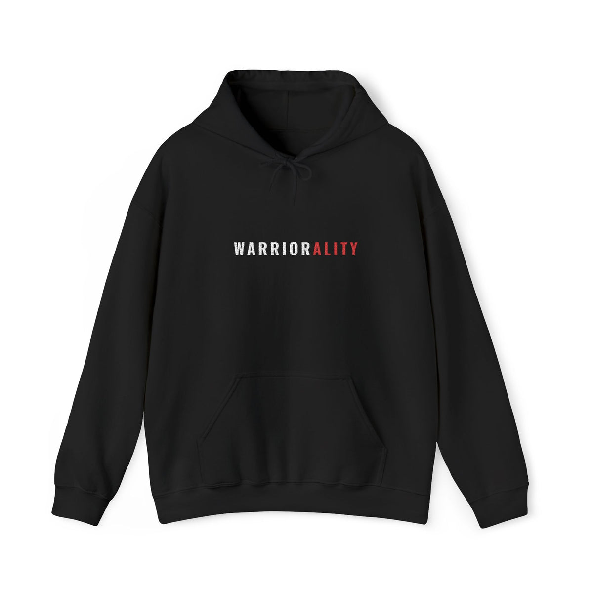 WARRIORALITY Hoodie – Bold Minimalist Statement Sweatshirt