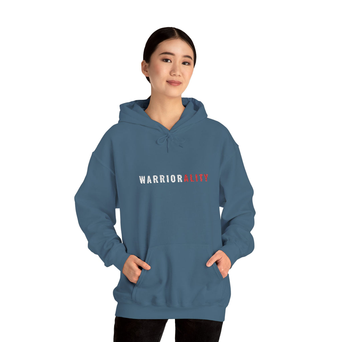 WARRIORALITY Hoodie – Bold Minimalist Statement Sweatshirt