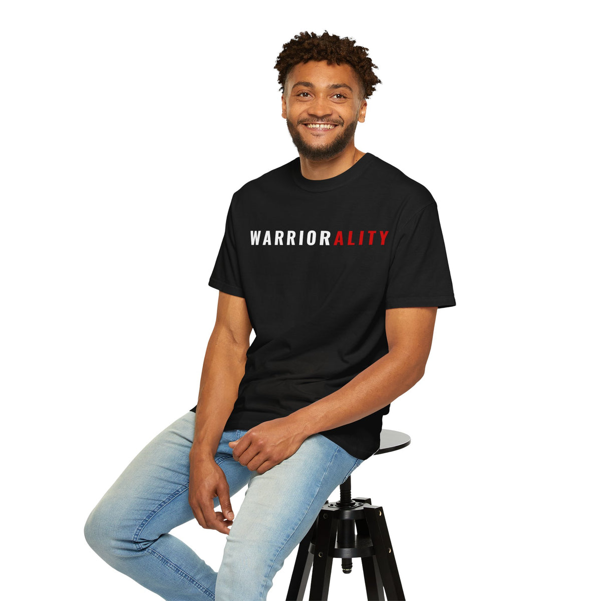 WARRIORALITY Front / No Excuses Only Discipline T-Shirt — Warrior Elite Motivational Tee