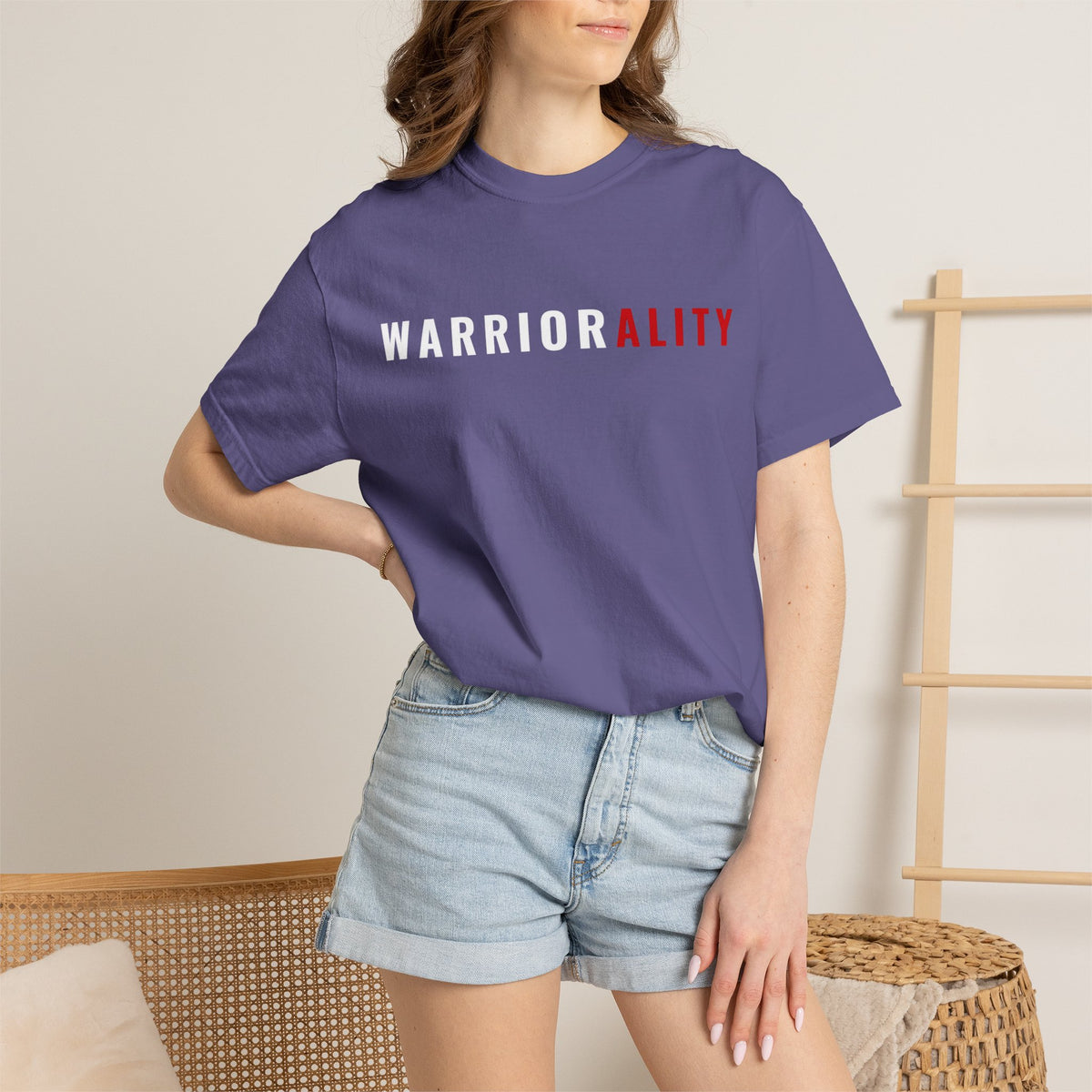 WARRIORALITY Front / No Excuses Only Discipline T-Shirt — Warrior Elite Motivational Tee