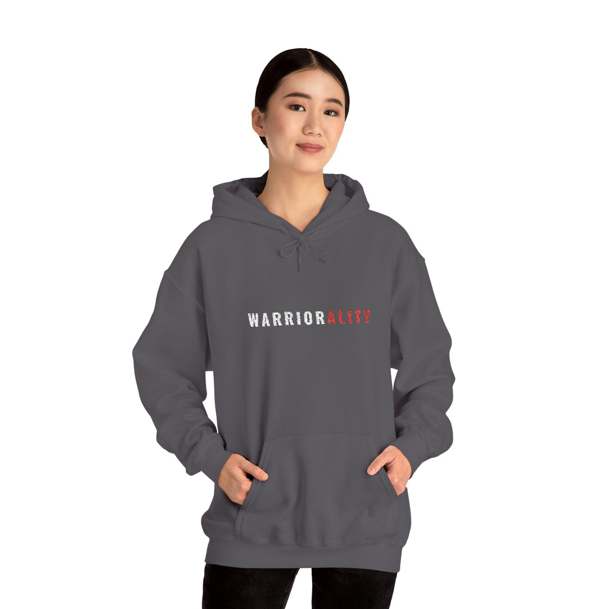 WARRIORALITY Hoodie – Bold Minimalist Statement Sweatshirt