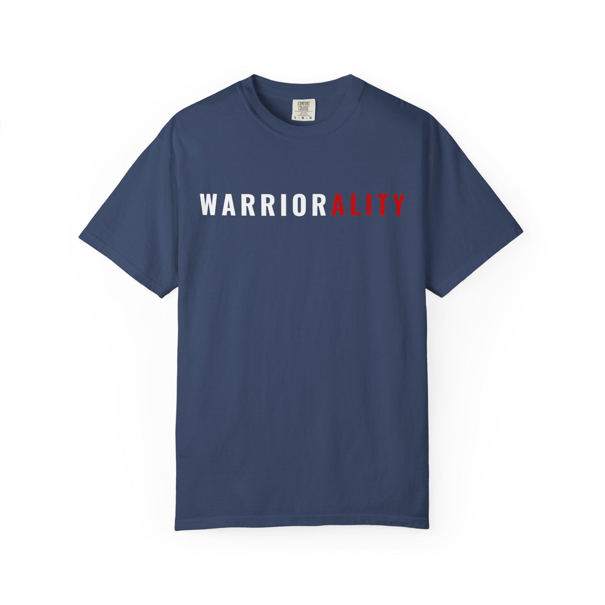 WARRIORALITY Front / No Excuses Only Discipline T-Shirt — Warrior Elite Motivational Tee
