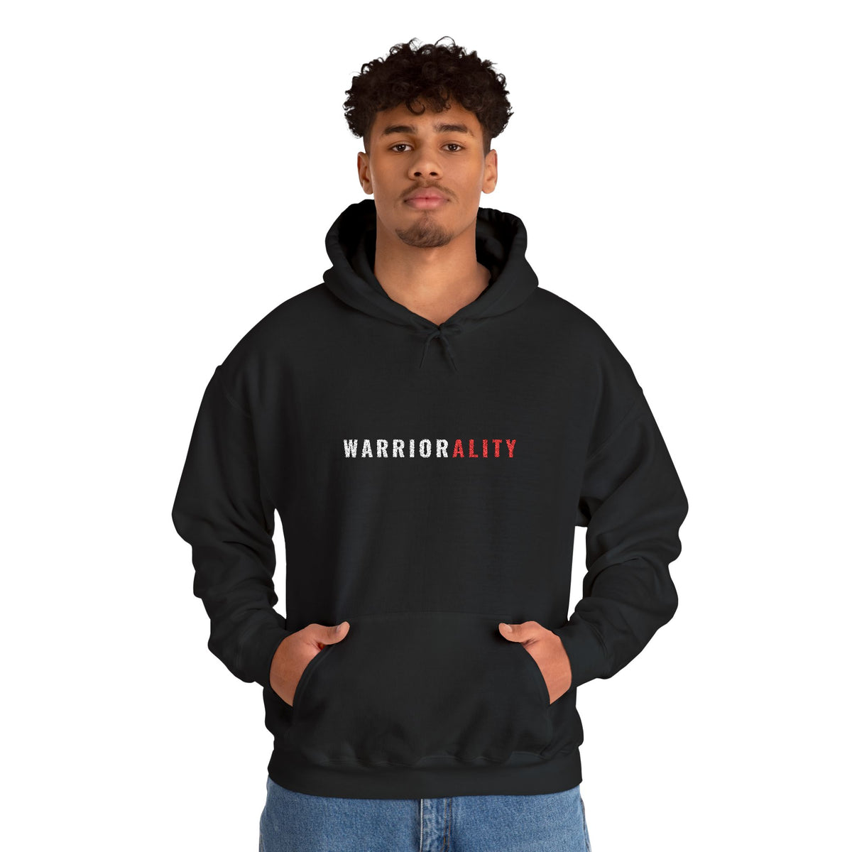 WARRIORALITY Hoodie – Bold Minimalist Statement Sweatshirt