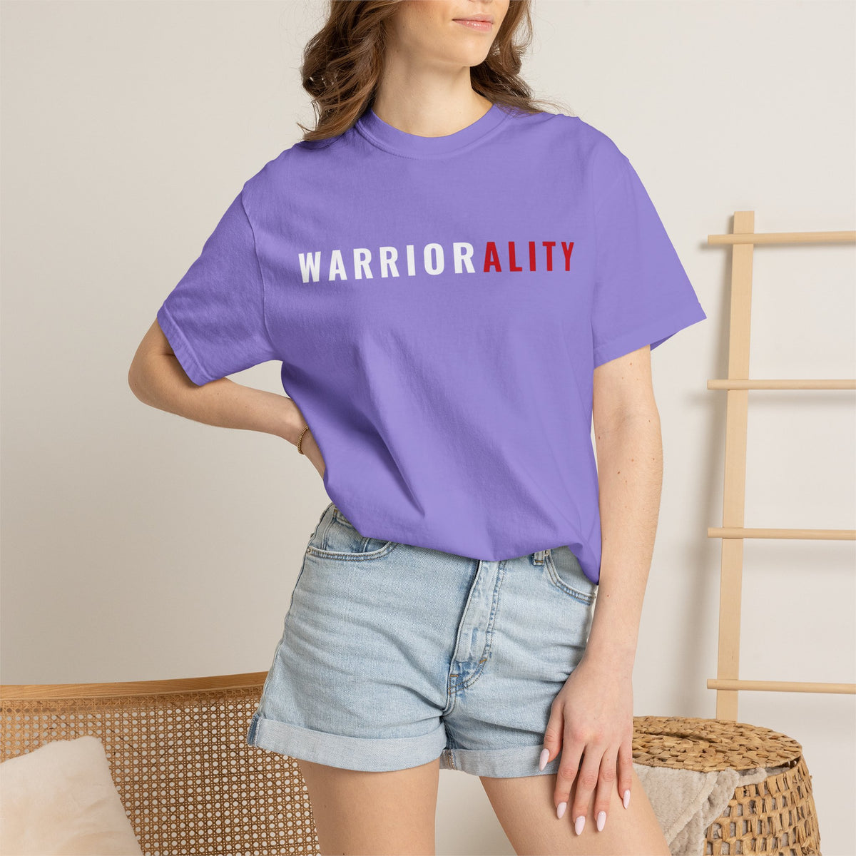 WARRIORALITY Front / No Excuses Only Discipline T-Shirt — Warrior Elite Motivational Tee