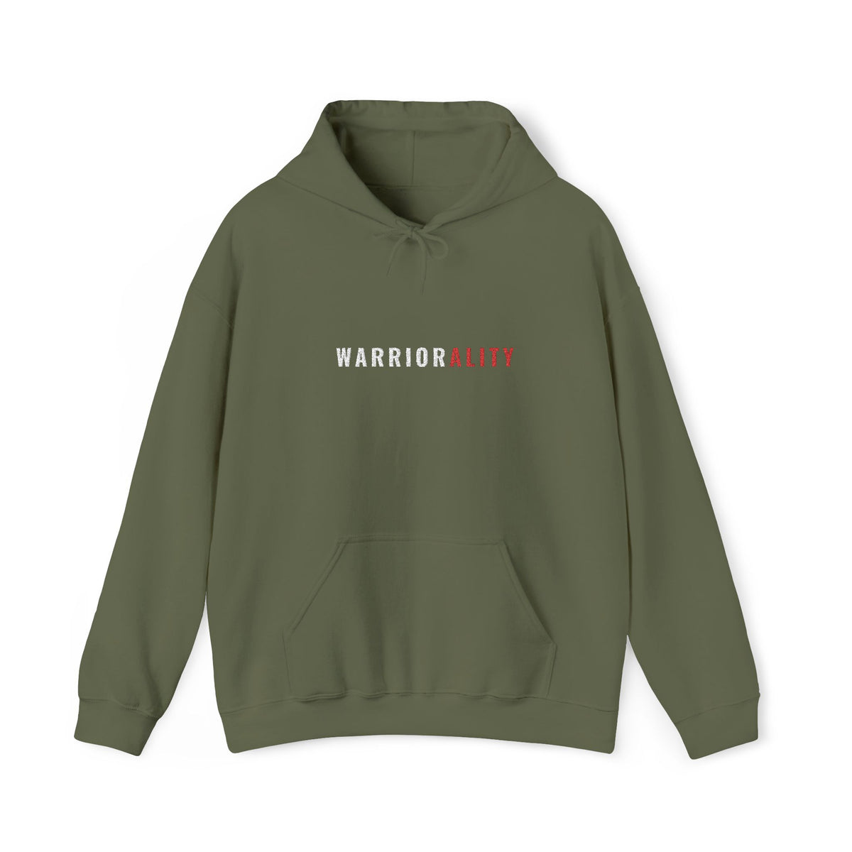 WARRIORALITY Hoodie – Bold Minimalist Statement Sweatshirt