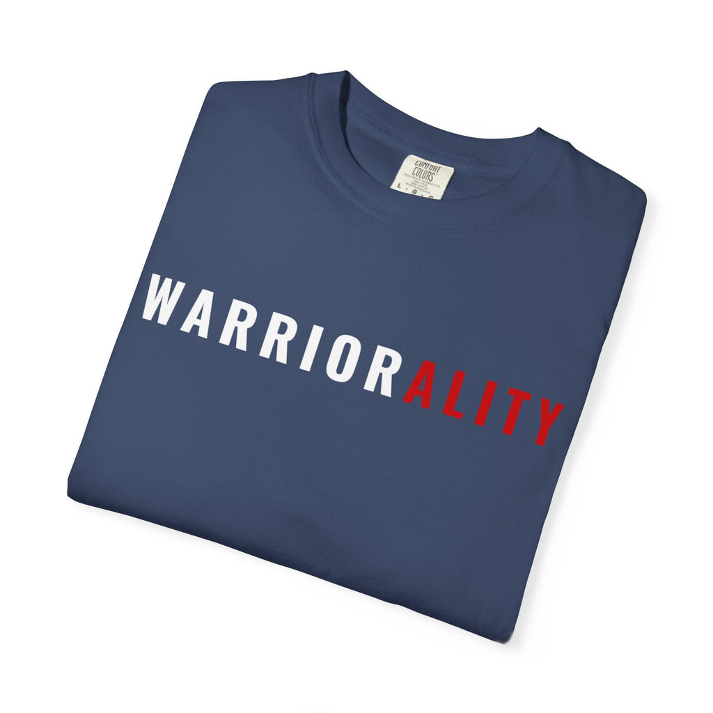 WARRIORALITY Front / No Excuses Only Discipline T-Shirt — Warrior Elite Motivational Tee