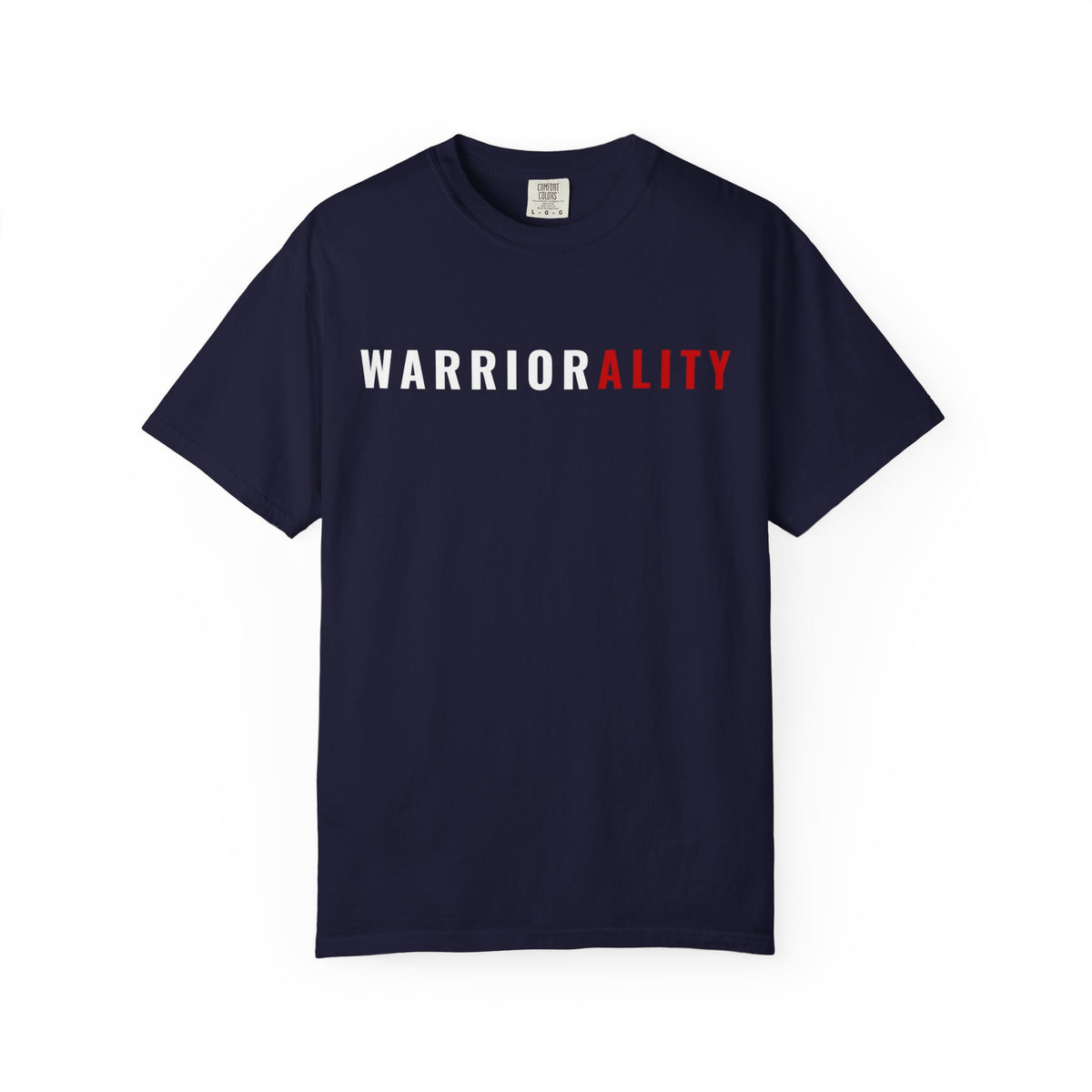 WARRIORALITY Front / No Excuses Only Discipline T-Shirt — Warrior Elite Motivational Tee