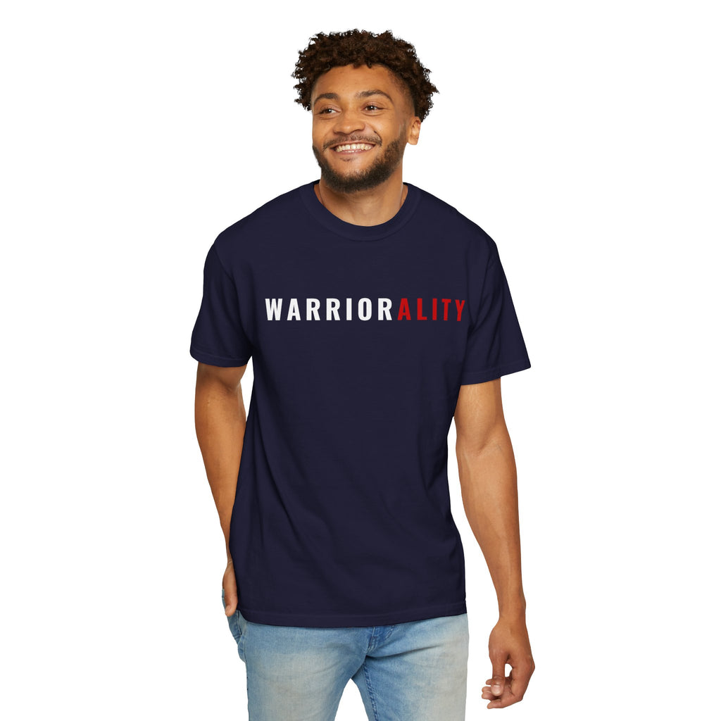WARRIORALITY Front / No Excuses Only Discipline T-Shirt — Warrior Elite Motivational Tee